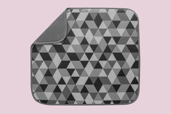 How often should you change dish drying mat?