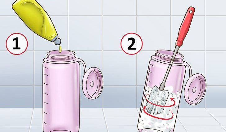 How often should you wash a Nalgene bottle?