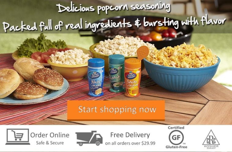 How should I season my popcorn?