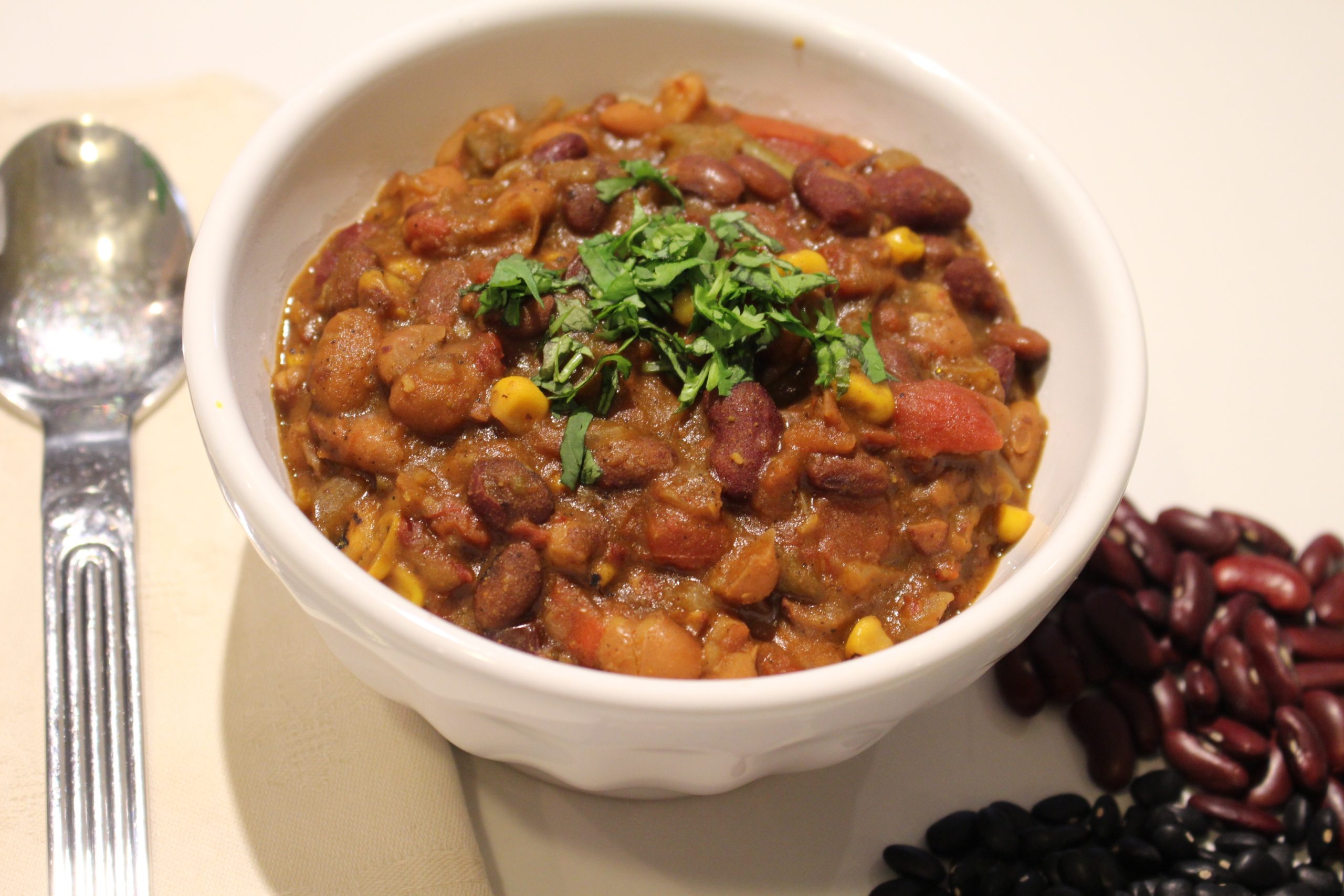 What is masa harina used for in chili?