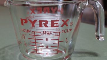 Is 1 cup of flour the same as 1 cup of water?