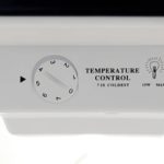 Is 1 or 7 the coldest setting on a mini fridge Magic Chef?