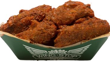 Is Cajun a dry rub at Wingstop?