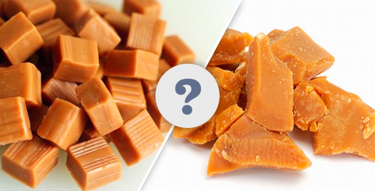 Is Caramel A toffee? 