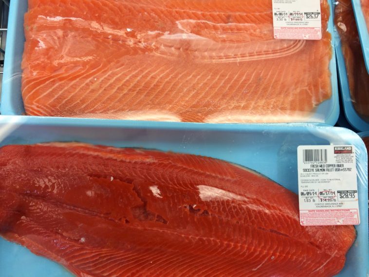 Is Costco salmon farmed or wild?