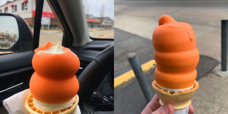 Is DQ selling ice cream cones?