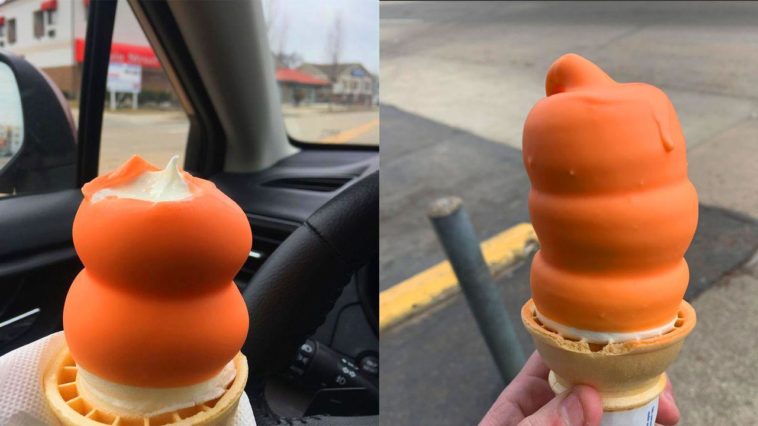 Is DQ selling ice cream cones?