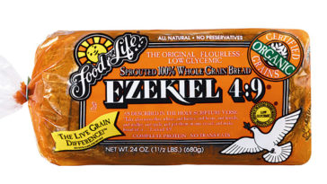 Is Ezekiel bread sprouted?