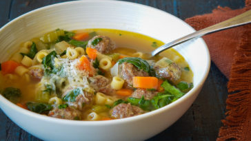 Is Italian wedding soup really served at weddings?
