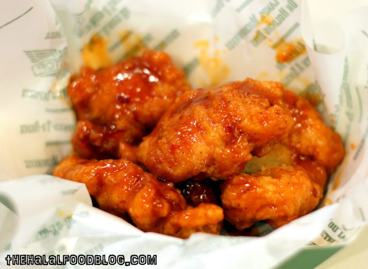 Is Mango Habanero spicy at Wingstop?