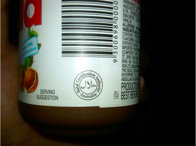 Is Nutella is halal?