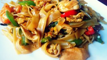 Is Pad Thai or Drunken Noodles healthier?
