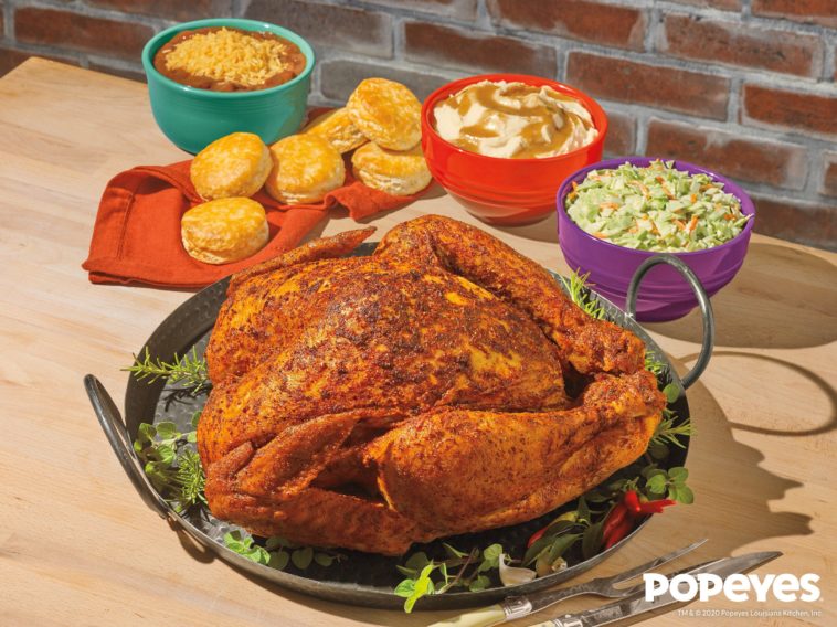 Is Popeyes Cajun turkey fried or baked?