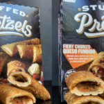 Is Sam's selling pretzels?