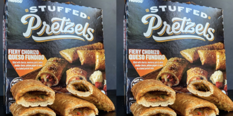 Is Sam's selling pretzels?