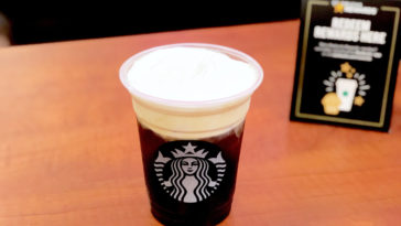 Is Starbucks cold foam sweetened?