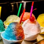 Is a snow cone or ice cream healthier?