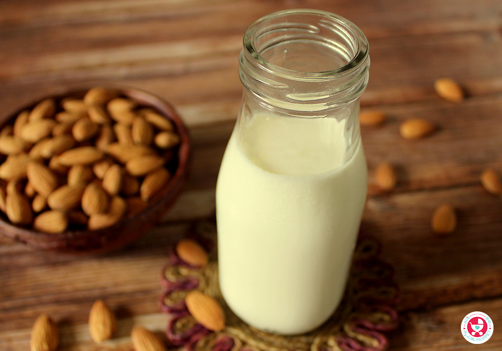 Is almond milk a good substitute for milk for toddlers?