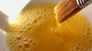 Is an egg wash just egg?