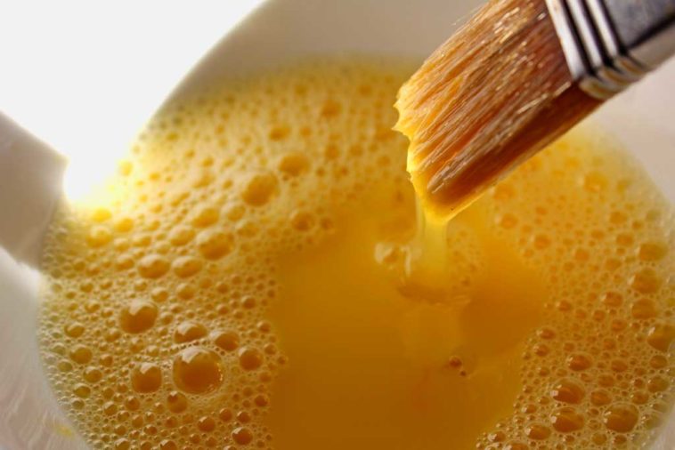 Is an egg wash just egg?