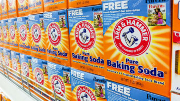 Is baking soda sold in supermarkets?