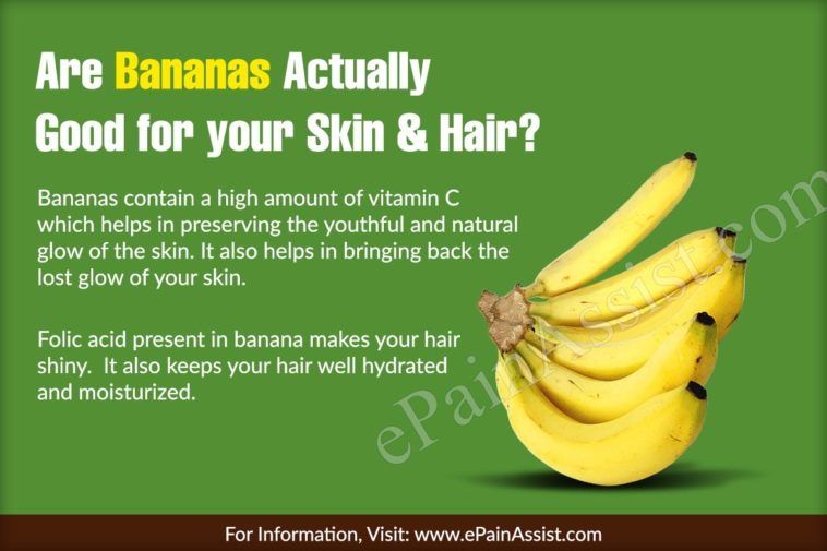Is banana good for skin?