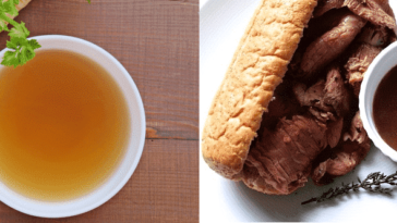 Is beef bouillon the same as au jus?