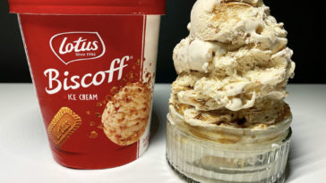 Is biscoff icecream vegetarian?