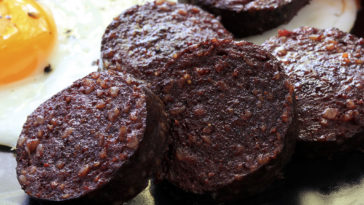 Is black pudding illegal in America?