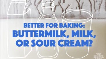 Is buttermilk better than milk for baking?