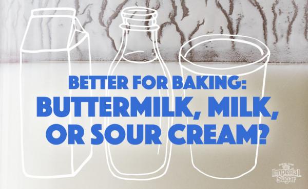 Is buttermilk better than milk for baking?