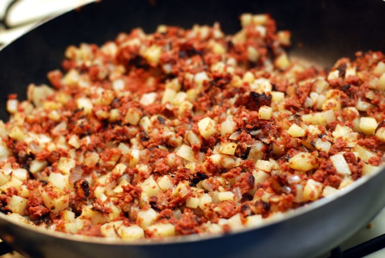 Is canned corned beef good for hash?