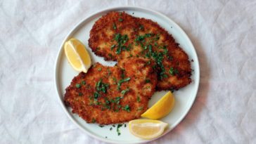 Is chicken schnitzel unhealthy?