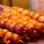 Is chorizo made from intestines?