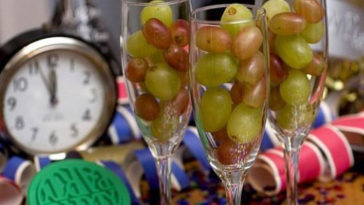Is eating 12 grapes for New Years good luck?
