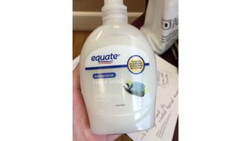 Is equate clear hand soap antibacterial?
