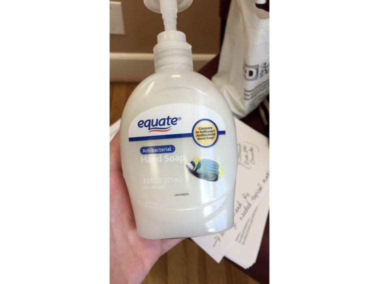 Is equate clear hand soap antibacterial?