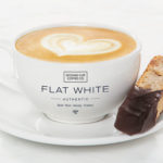 Is flat white healthier than latte?