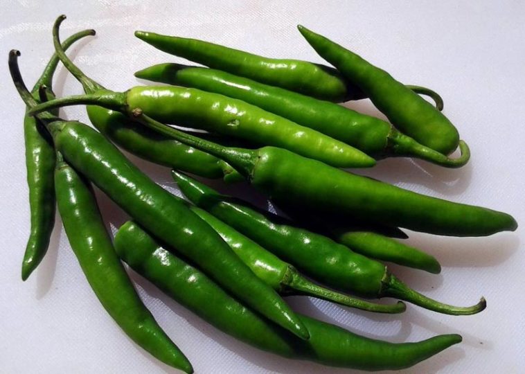 Is green chilli bad for stomach?