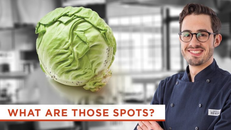 Is it OK to eat cabbage with black spots?