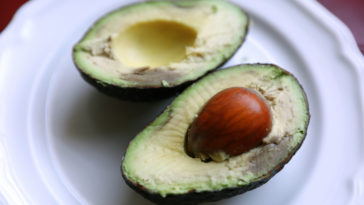 Is it OK to eat the dark part of an avocado?