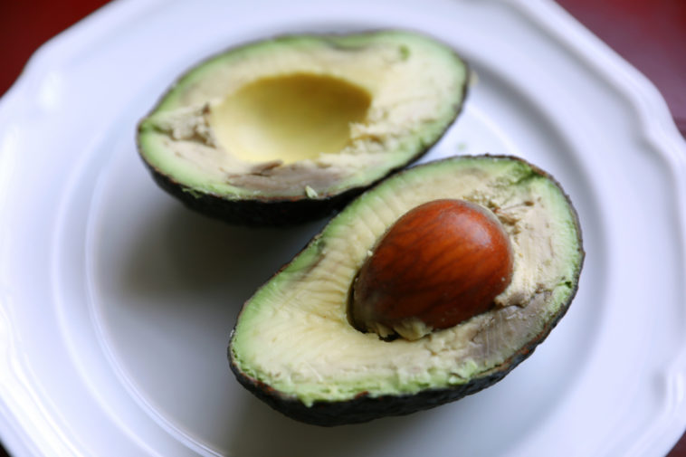 Is it OK to eat the dark part of an avocado?