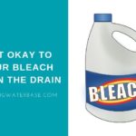 Is it OK to pour bleach down the drain?