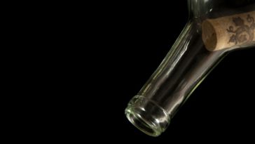 Is it OK to push cork into wine bottle?