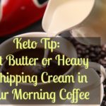 Is it OK to put heavy cream in coffee?