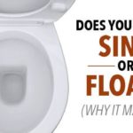Is it better for poop to sink or float?