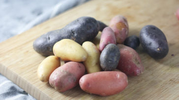 Is it better to boil potatoes whole or cut up for potato salad?