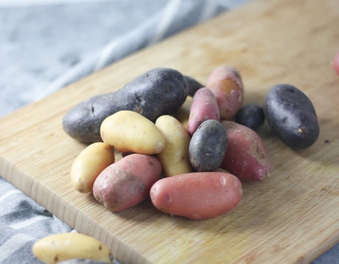 Is it better to boil potatoes whole or cut up for potato salad?