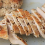 Is it better to cook chicken breast whole or sliced?