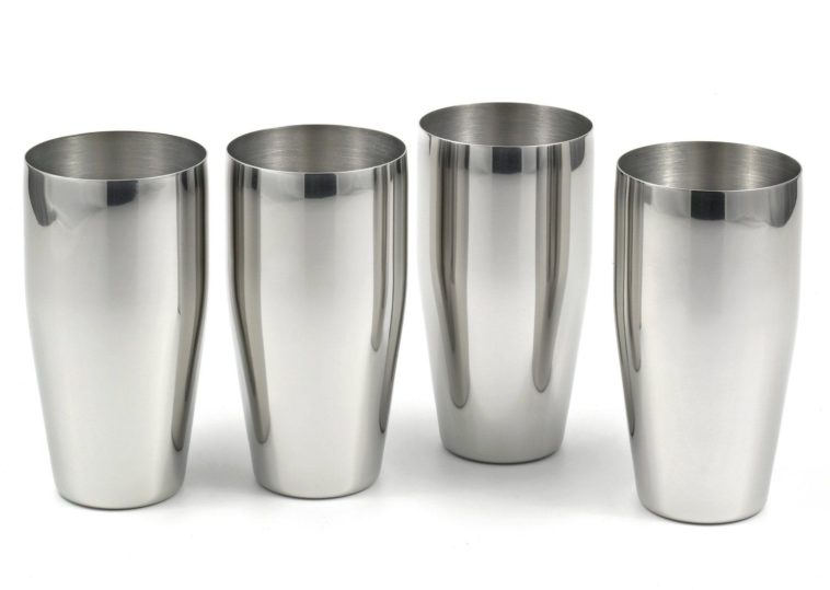Is it better to drink from glass or stainless steel?